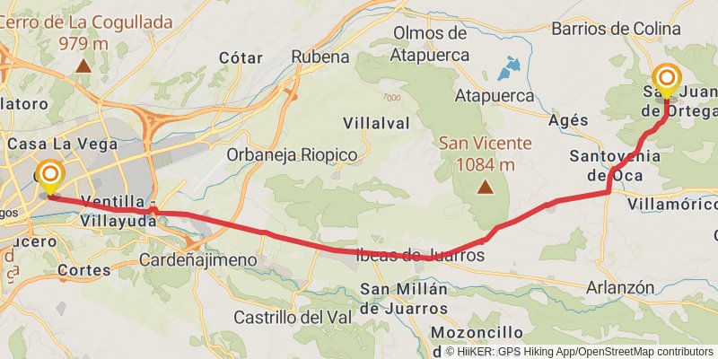 Camino Catalan alt 5 Map