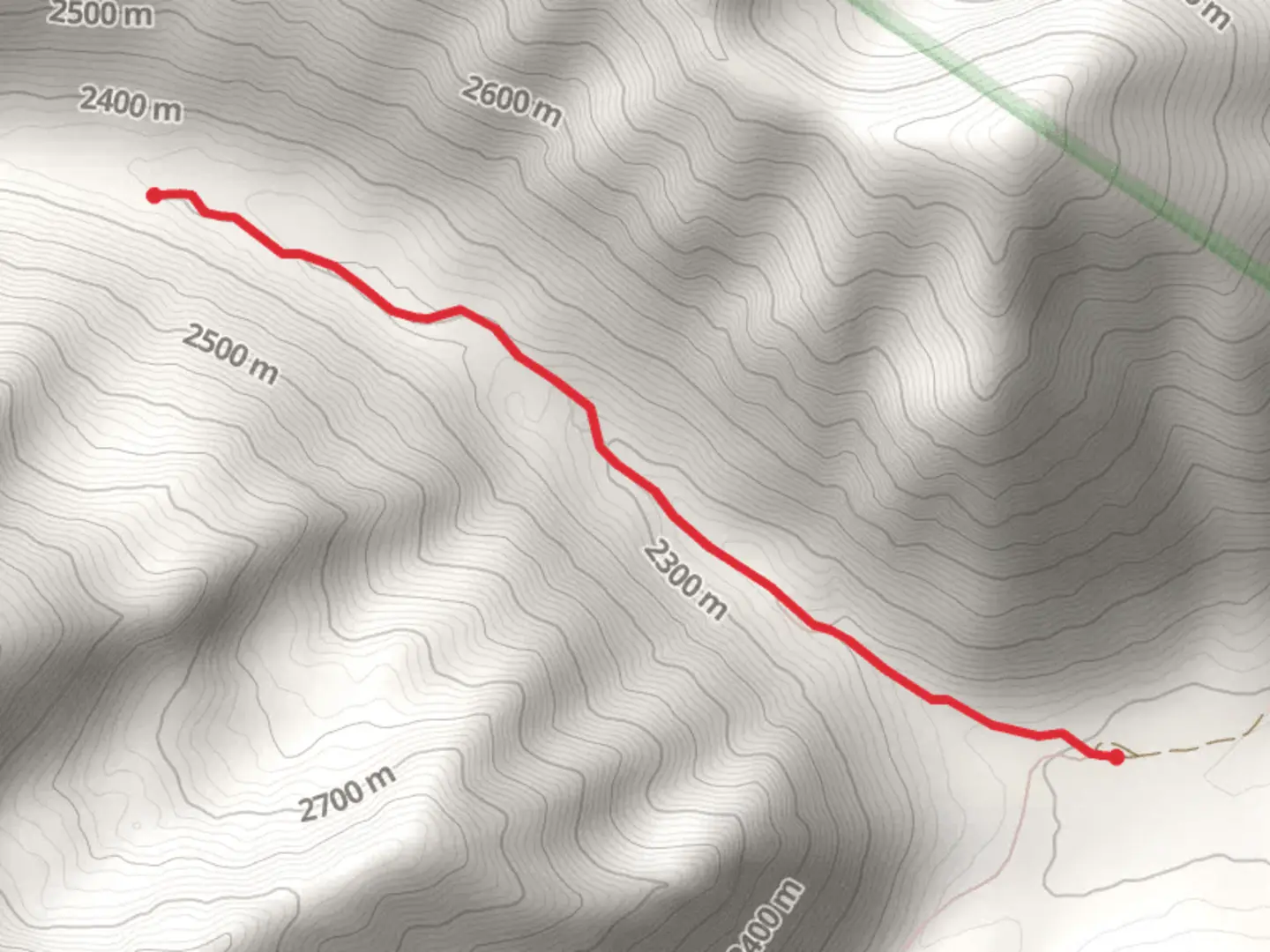 An image depicting the trail West Fork Prairie Creek and its surrounding area.