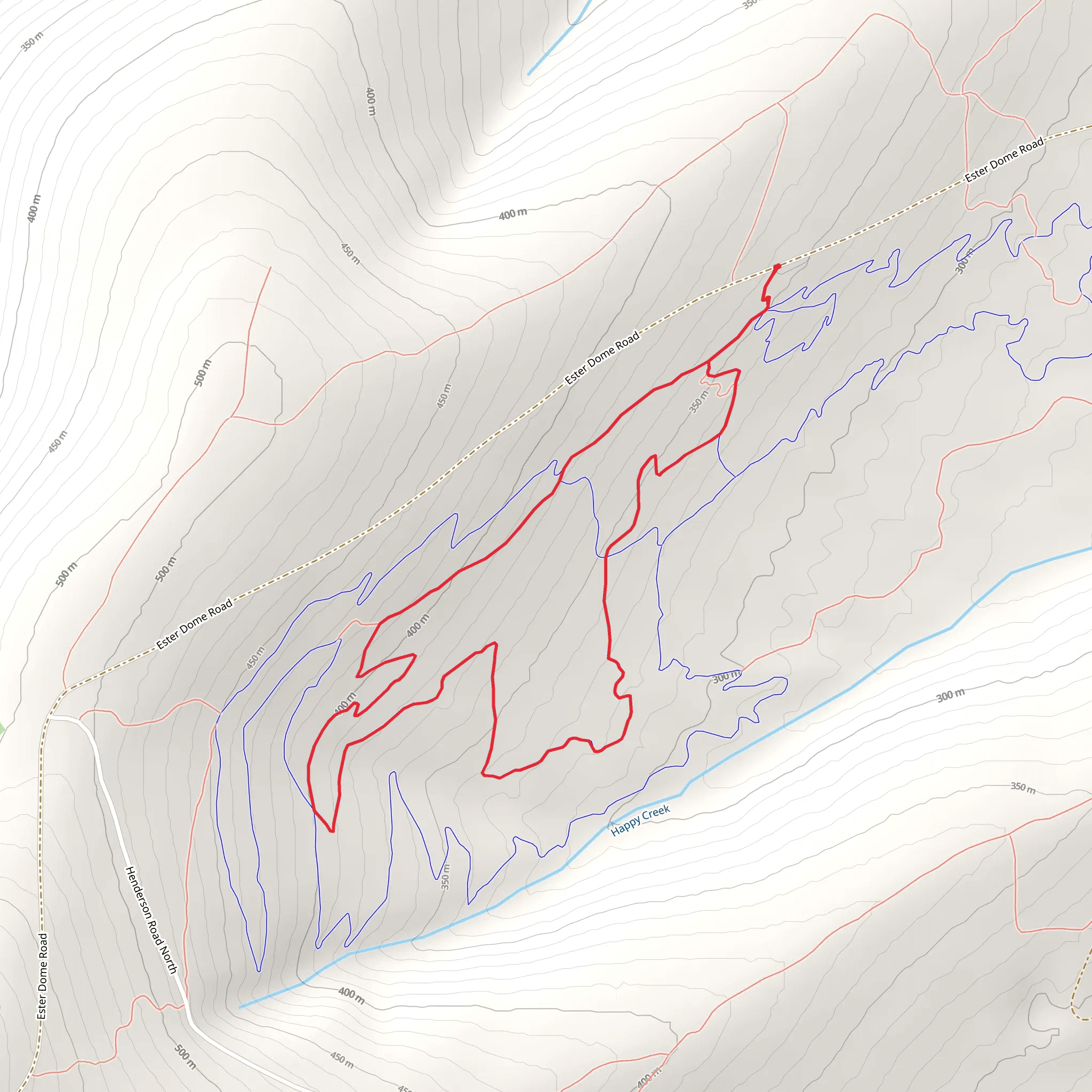 Inner Loop from Ester Dome Road mobile static map