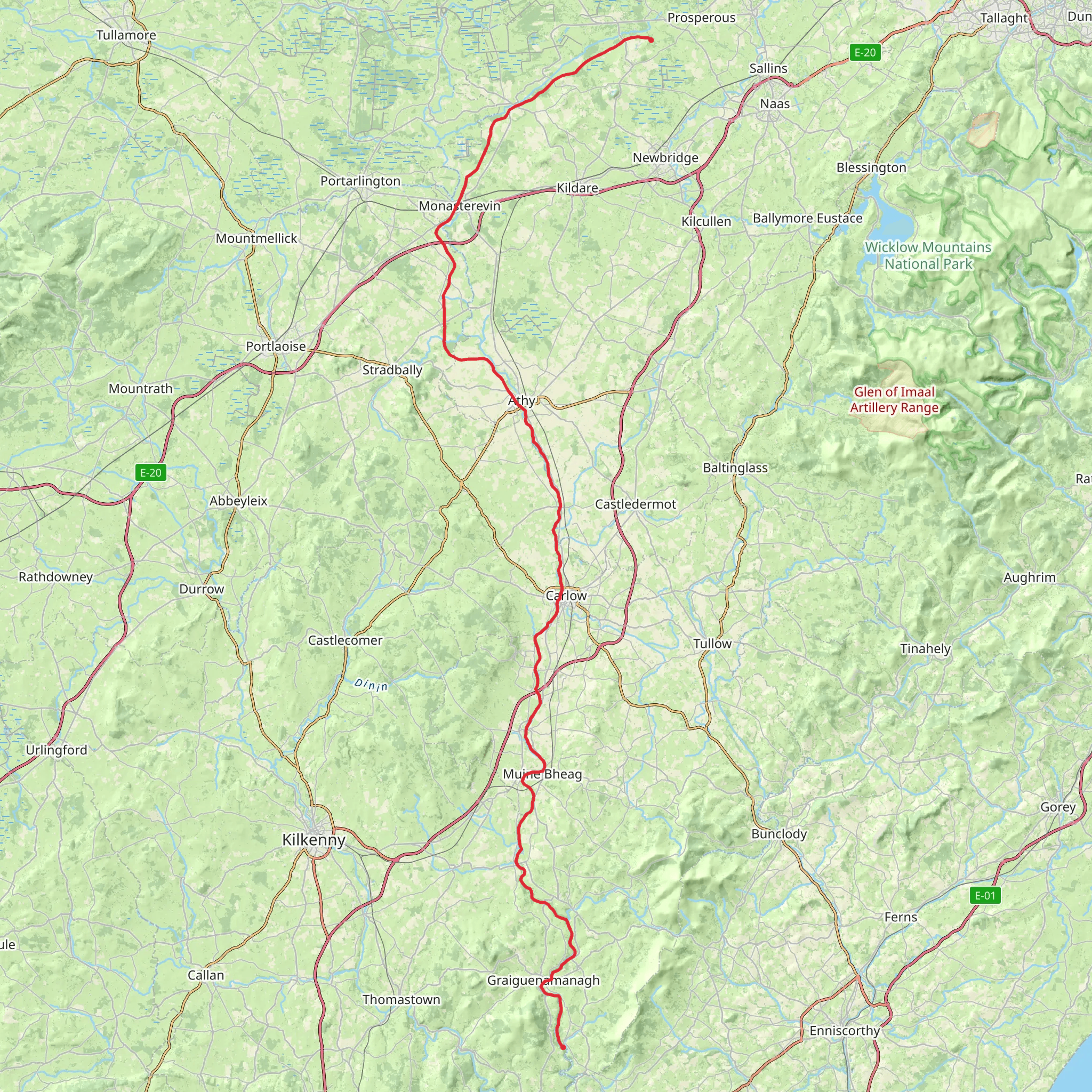 Barrow Way mobile static map
