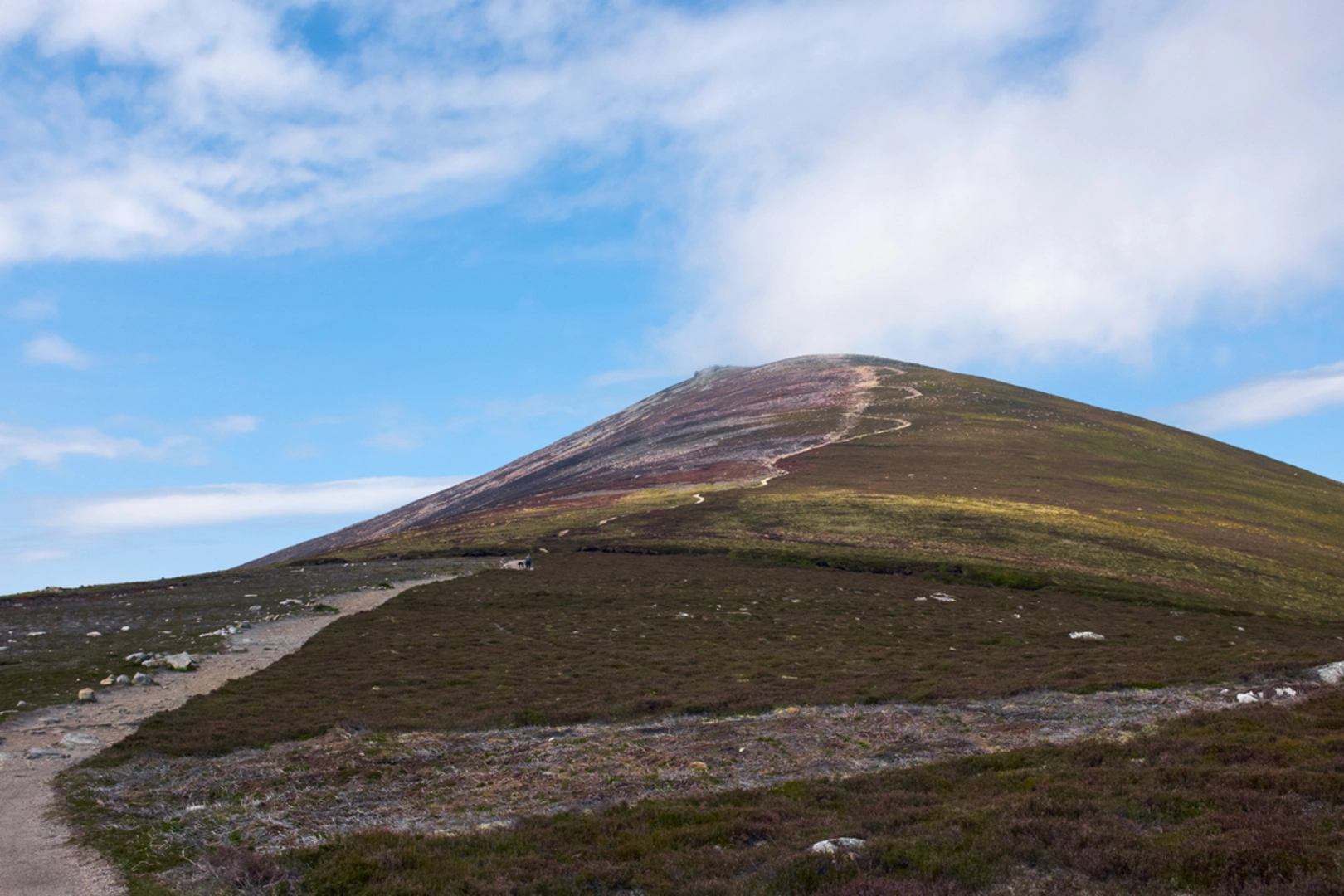 An image depicting the trail Ben Tirran and its surrounding area.