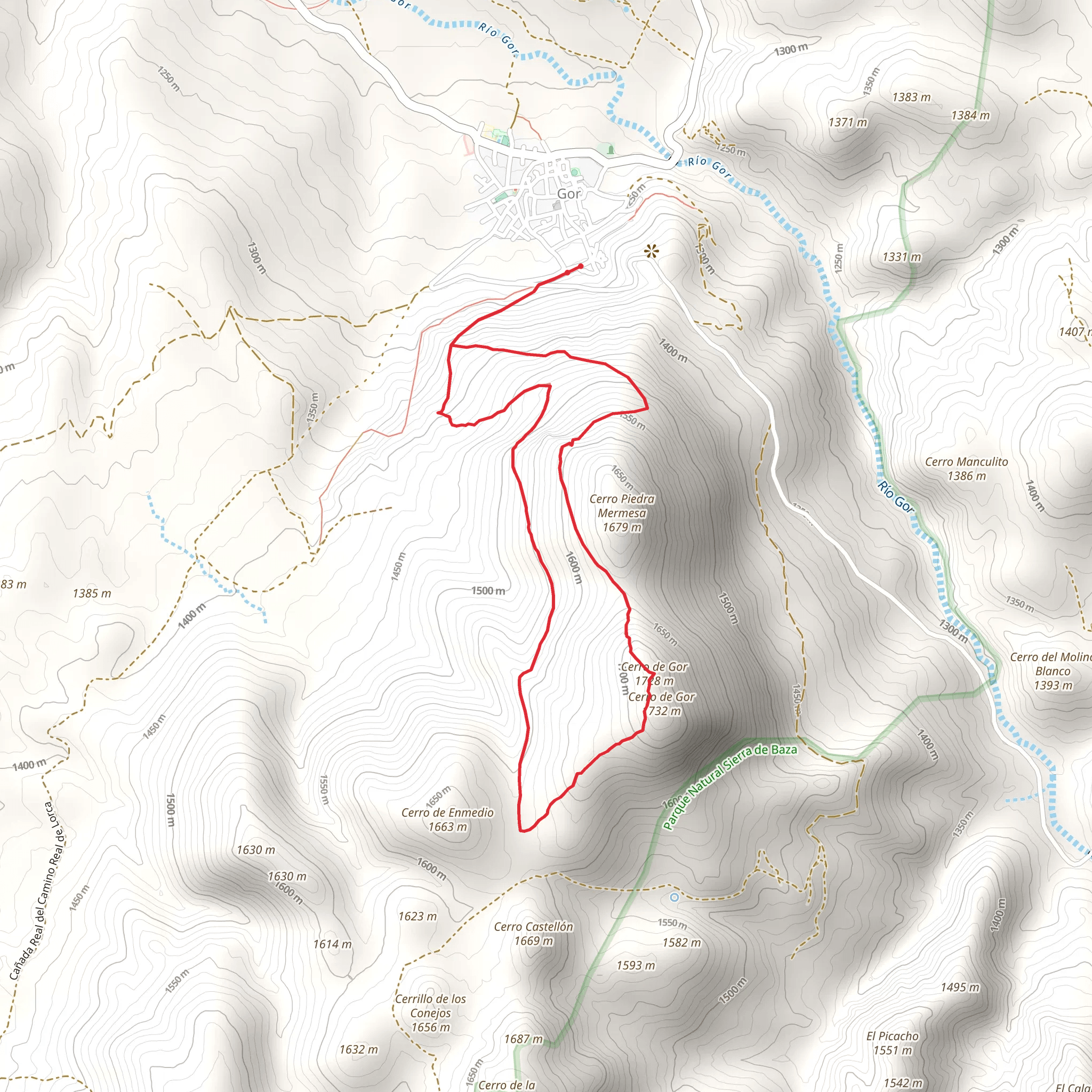 Gor – Hill of Gor mobile static map