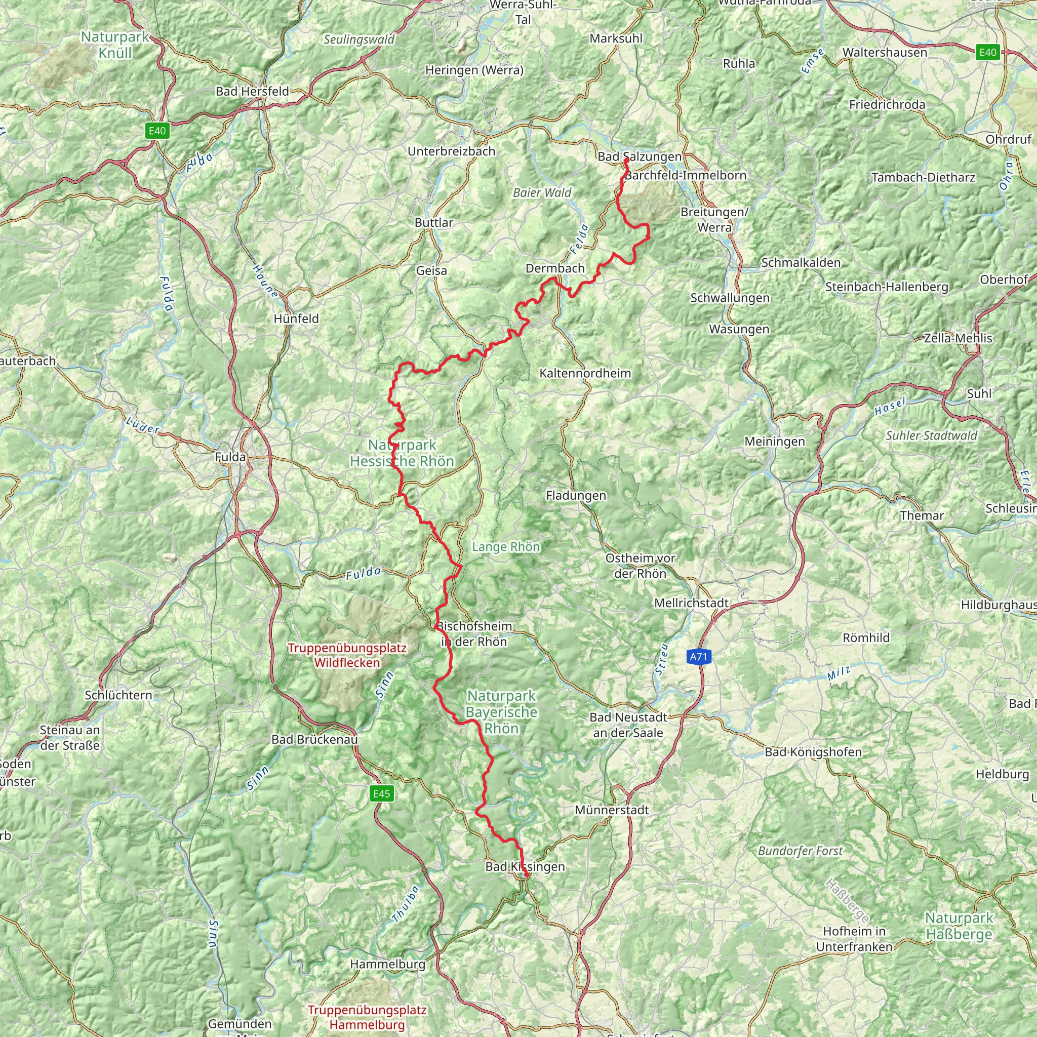 Hochrhöner mobile static map