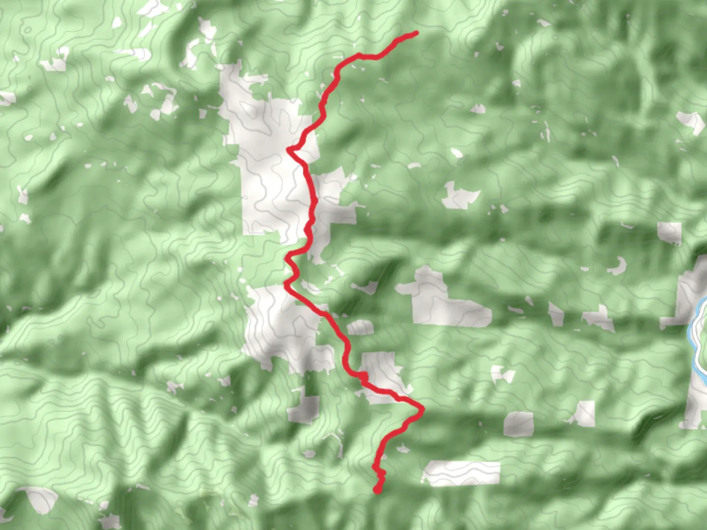 An image depicting the trail Alpine Trail from Windy Pass and its surrounding area.