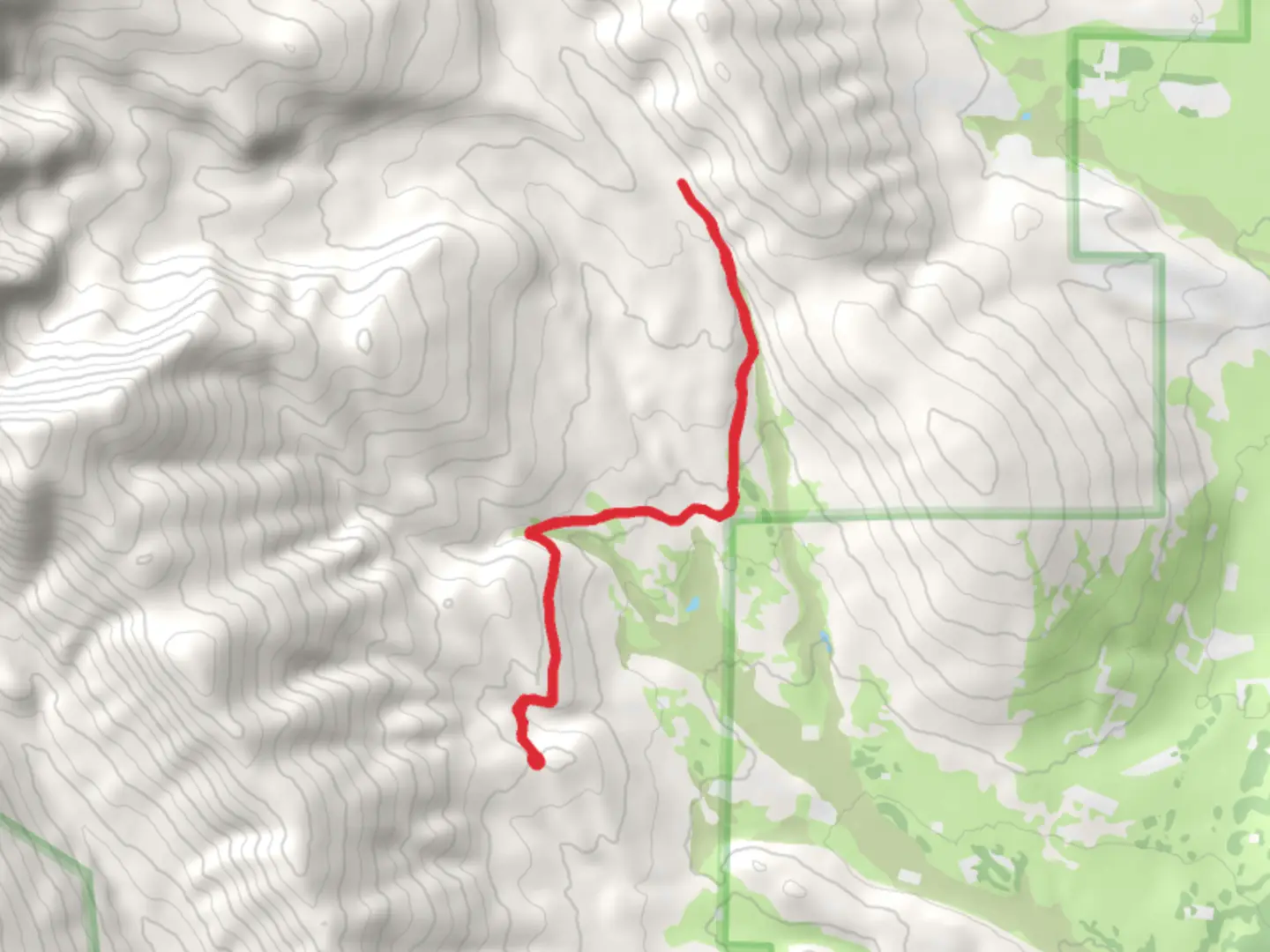 An image depicting the trail Sheep Creek Trail and its surrounding area.