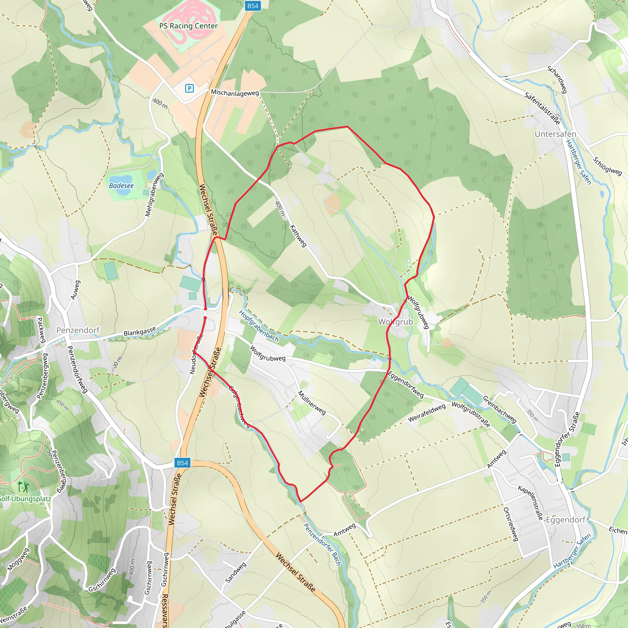 Penzendorfweg 5 mobile static map