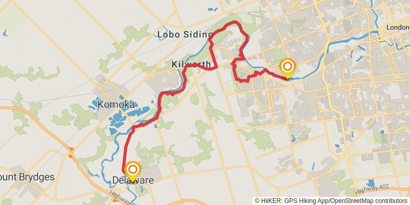 Thames Valley Trail stage 2 Map