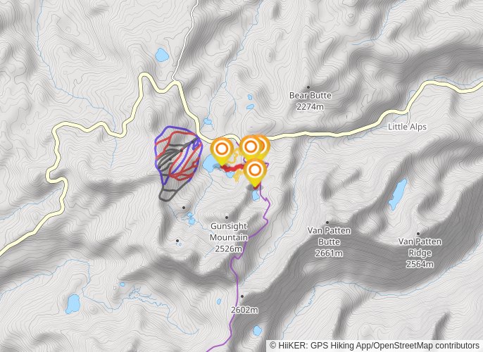 Black Lake #2 mobile static map