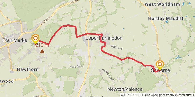 Writers Way stage 2 Map