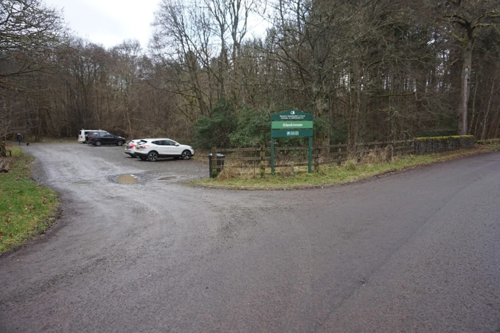 An image depicting the trail Glenkinnon Biodiversity Park Loop Trail and its surrounding area.