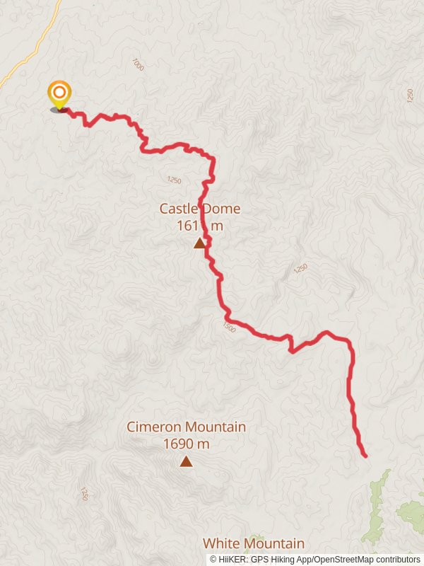 Reavis Ranch Trail and Plow Saddle