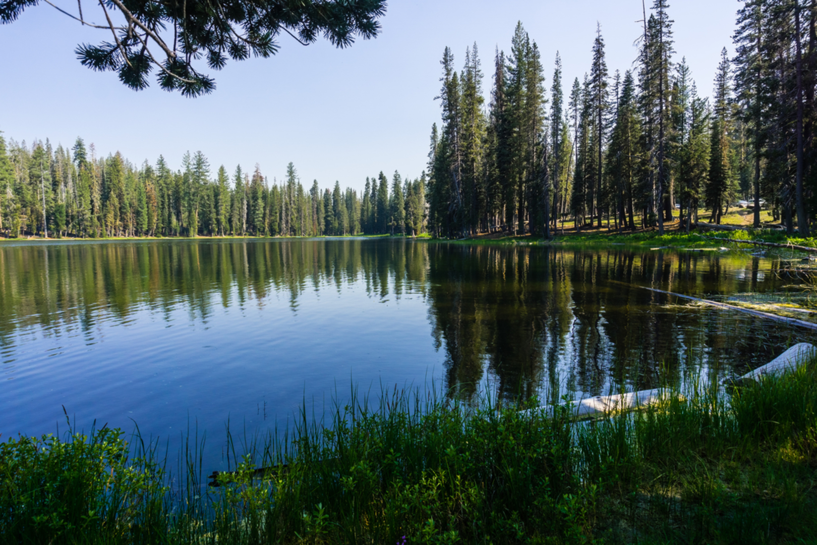 An image depicting the trail Rainbow Lake Trail from Summit Lake and its surrounding area.