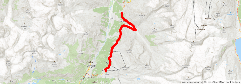 Europa Trail stage 3 Map