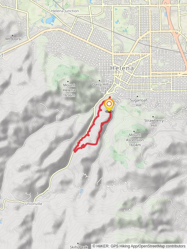 Rodney Ridge Trail and Dale Harris Park Loop