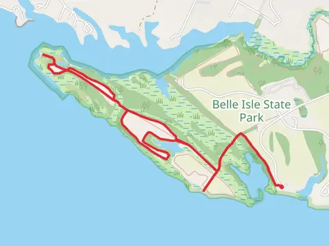 Watchhouse Trail, Brewer's Trail and Neck Fields Trail LoopOut and Back