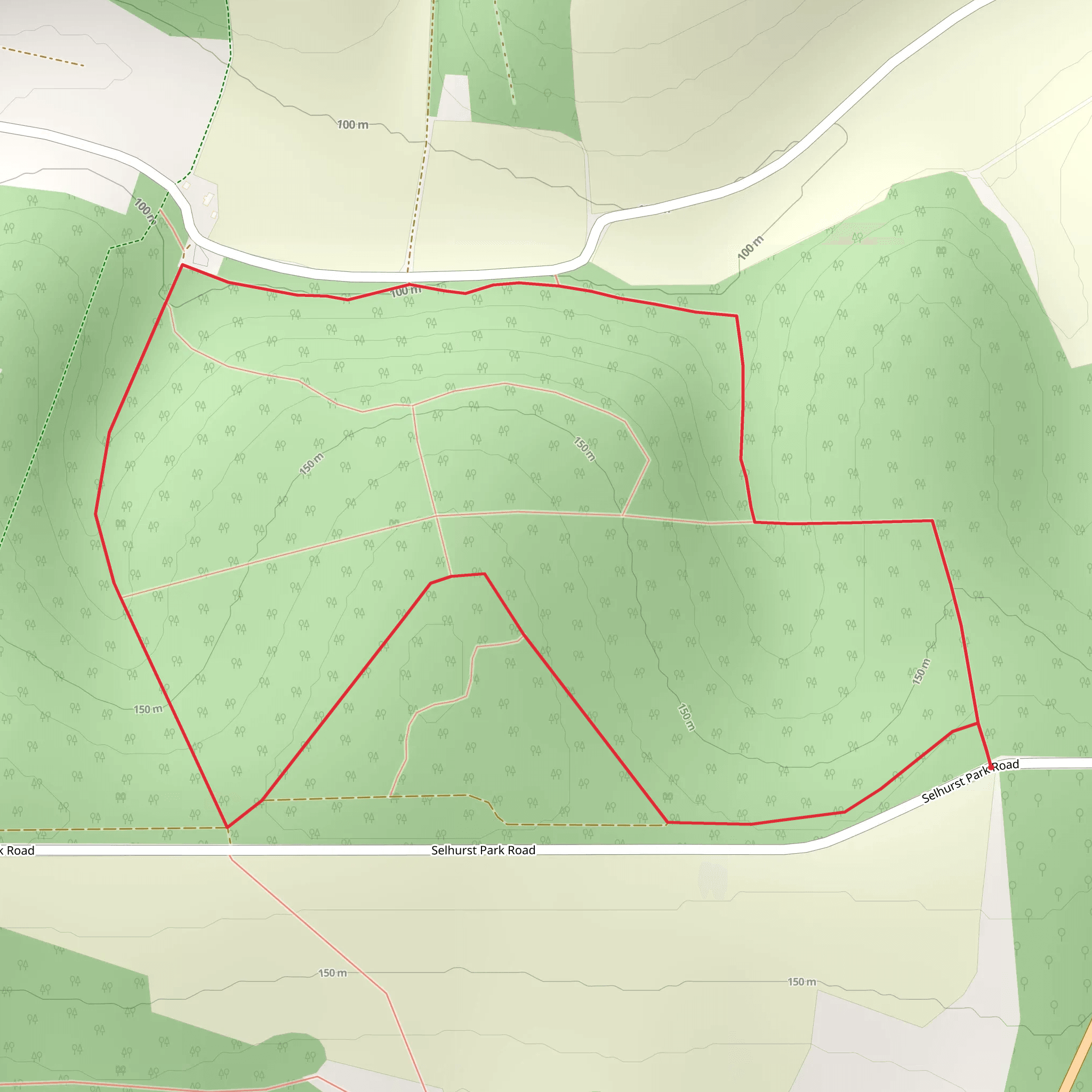 Selhurst Park Loop mobile static map
