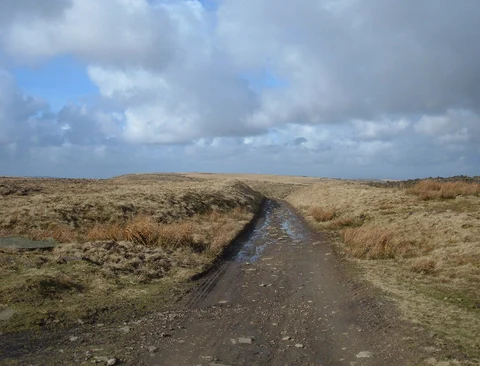 An image depicting the trail Rossendale Way Commemorative Stone and Cragg Quarry and its surrounding area.