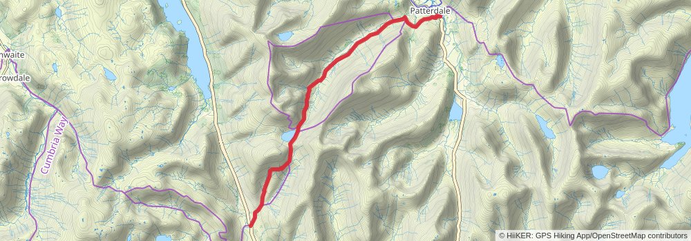 Coast to Coast Walk stage 5 Map
