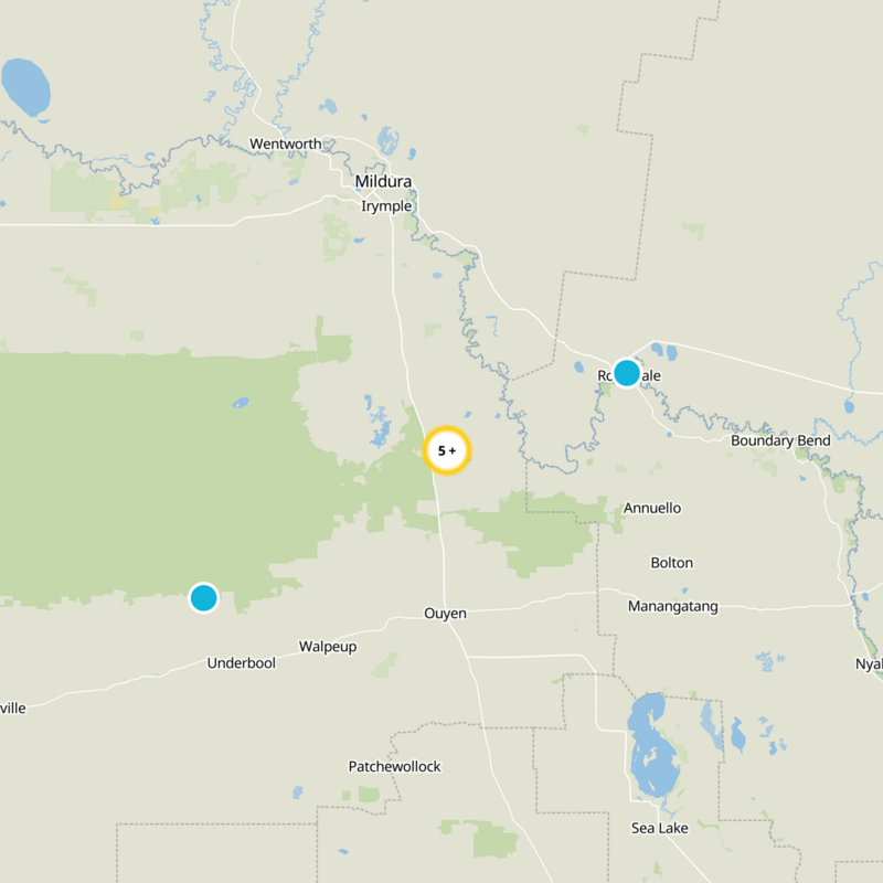 Mildura Static Map