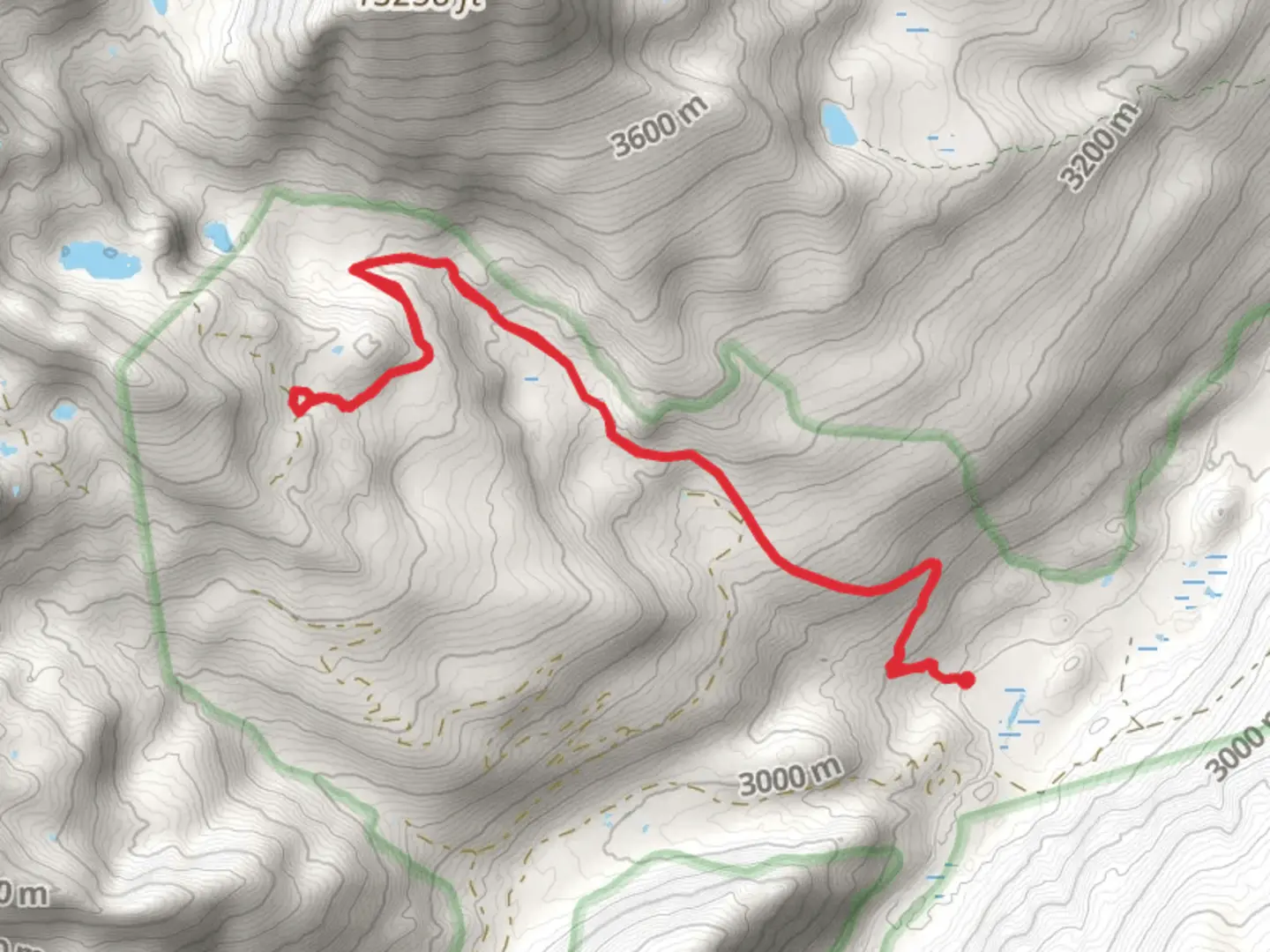 An image depicting the trail Holy Cross City Road and its surrounding area.