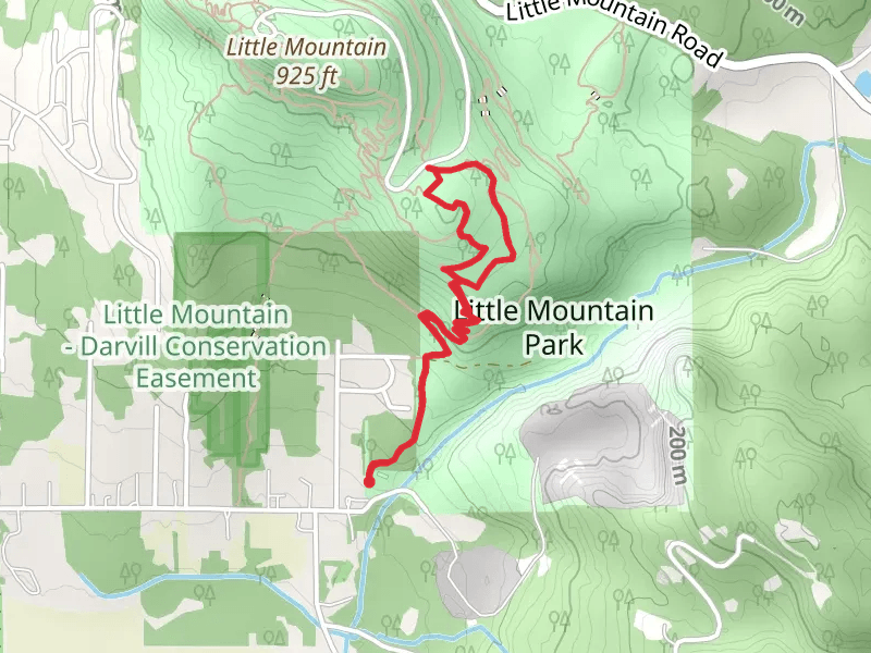 Little Mountain Park and Lower Surfer's Way
