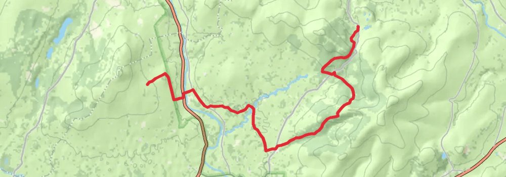 International Appalachian Trail stage 10 Map