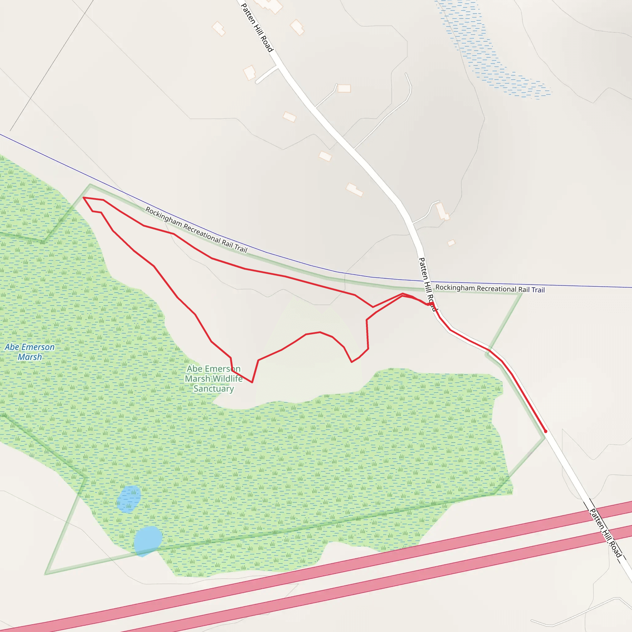 Patten Hill Road Loop mobile static map