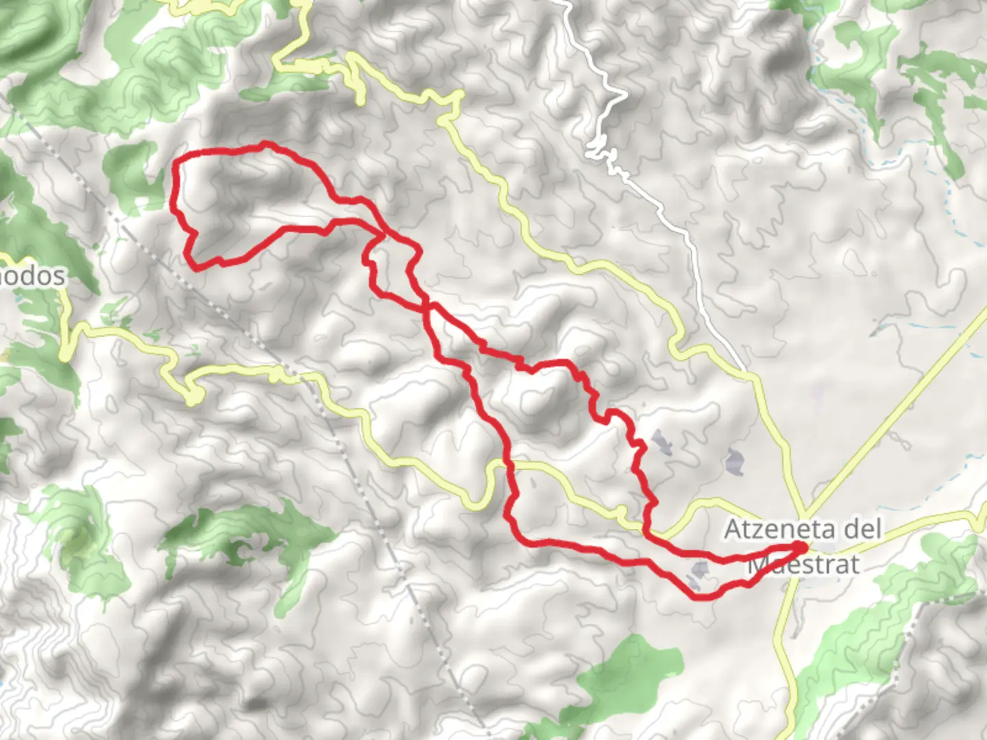 An image depicting the trail Bid to the Fridge PR CV 358 and its surrounding area.