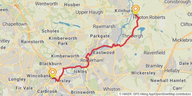 Don Valley Way stage 2 Map