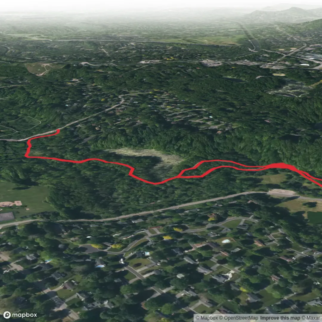 An image depicting the trail Irondequoit Creek Trail and its surrounding area.