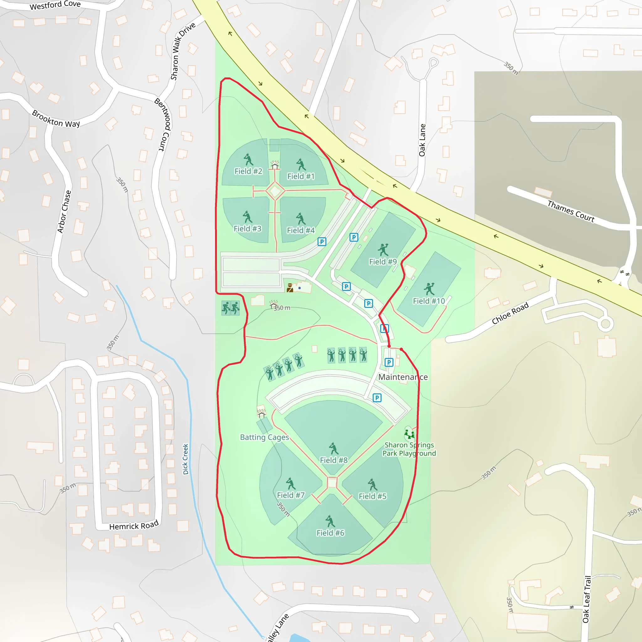 Chole Road Loop mobile static map