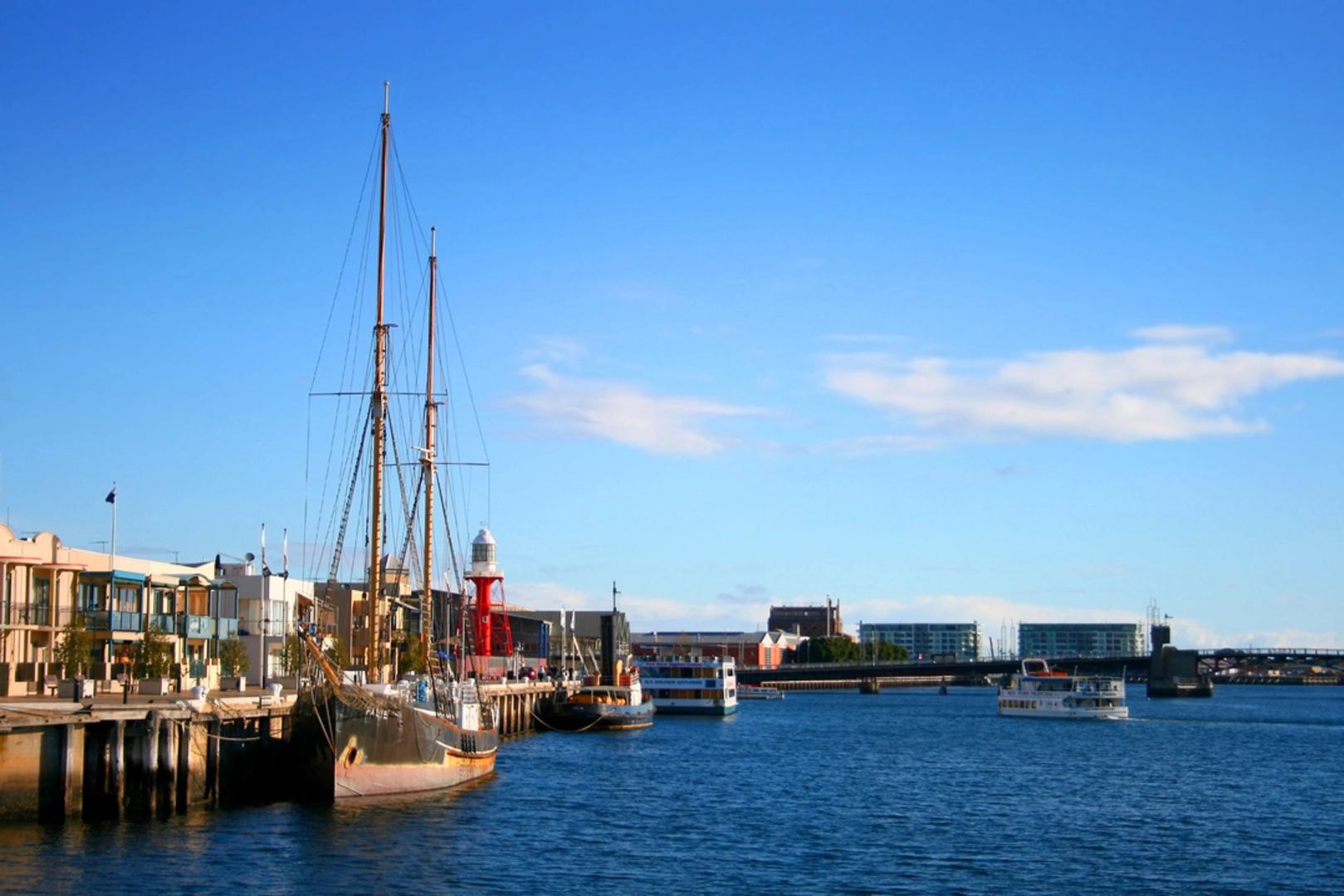 An image depicting the trail Port River Track and its surrounding area.