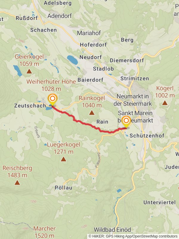 Graggerschlucht mobile static map