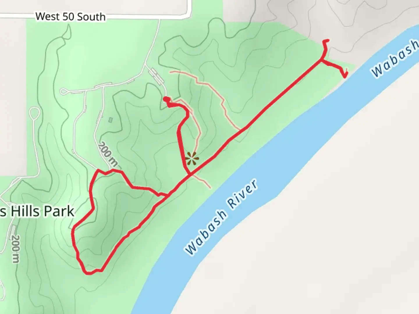 An image depicting the trail Viewing Platform at Ross Hills Loop and its surrounding area.