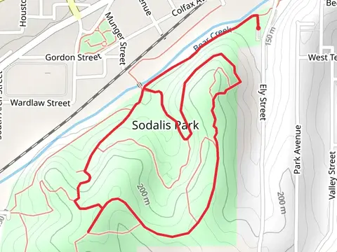 Bear Creek, Pirate Ridge and Sodalis Loop Trail