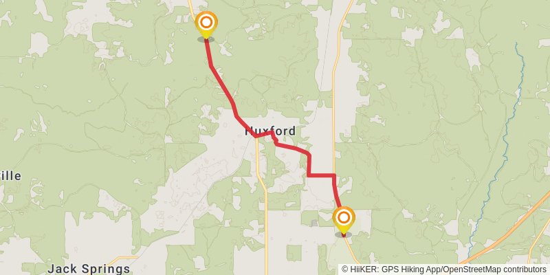 Great Eastern Trail (Incomplete) stage 5 Map