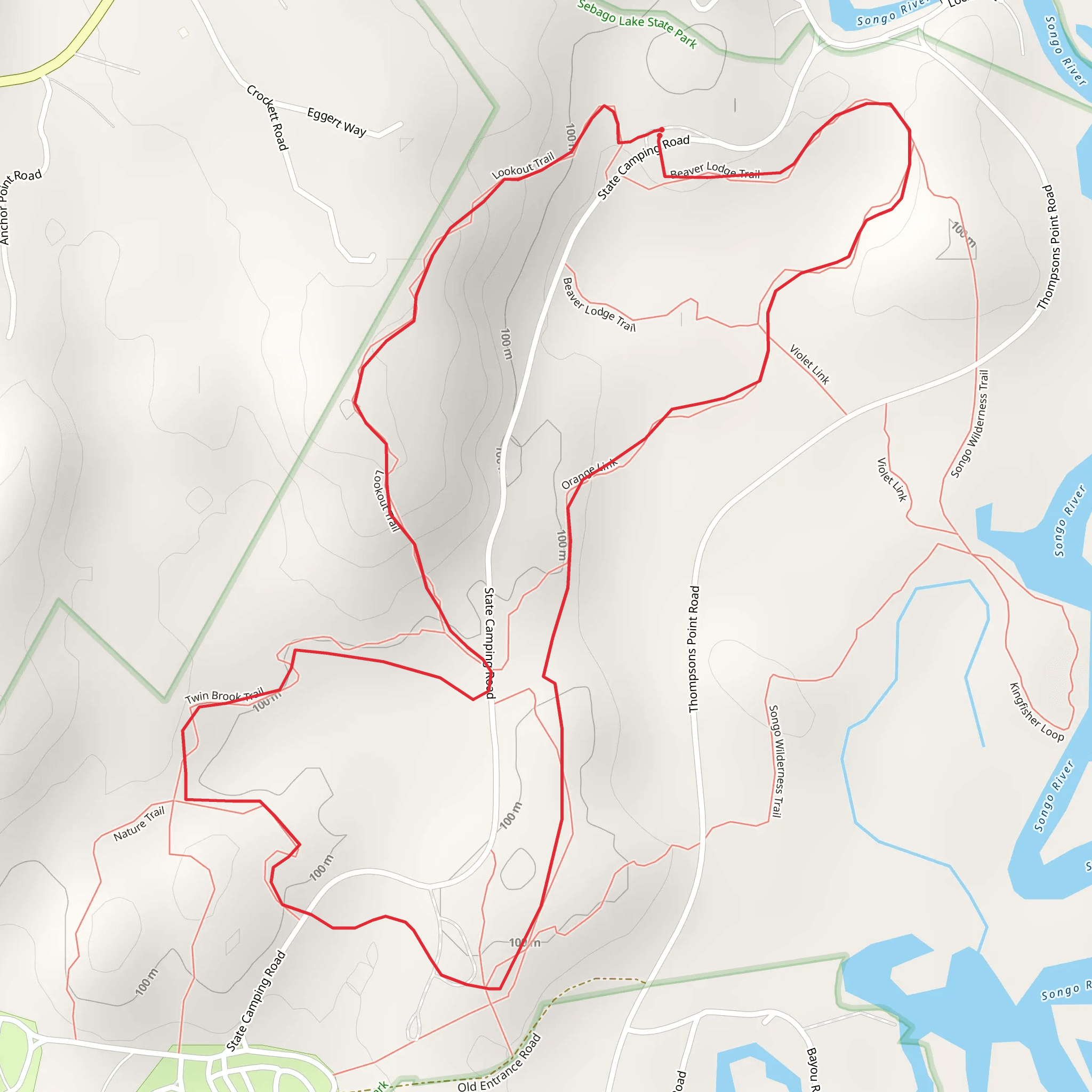 Bay of Naples Loop mobile static map