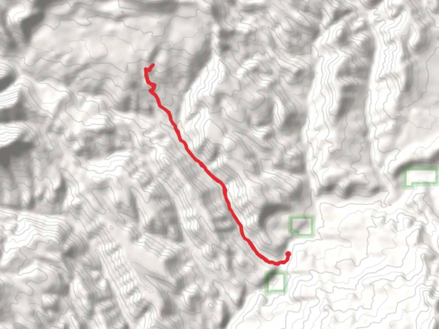 An image depicting the trail Grant Creek and its surrounding area.