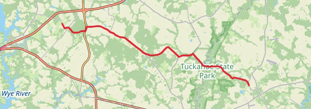 American Discovery Trail - Maryland and Washington DC stage 2 Map