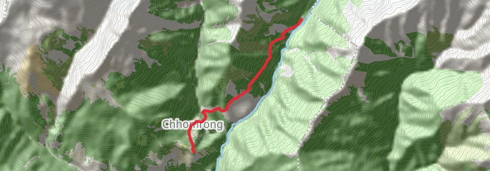 Annapurna Base Camp Trek stage 5 Map