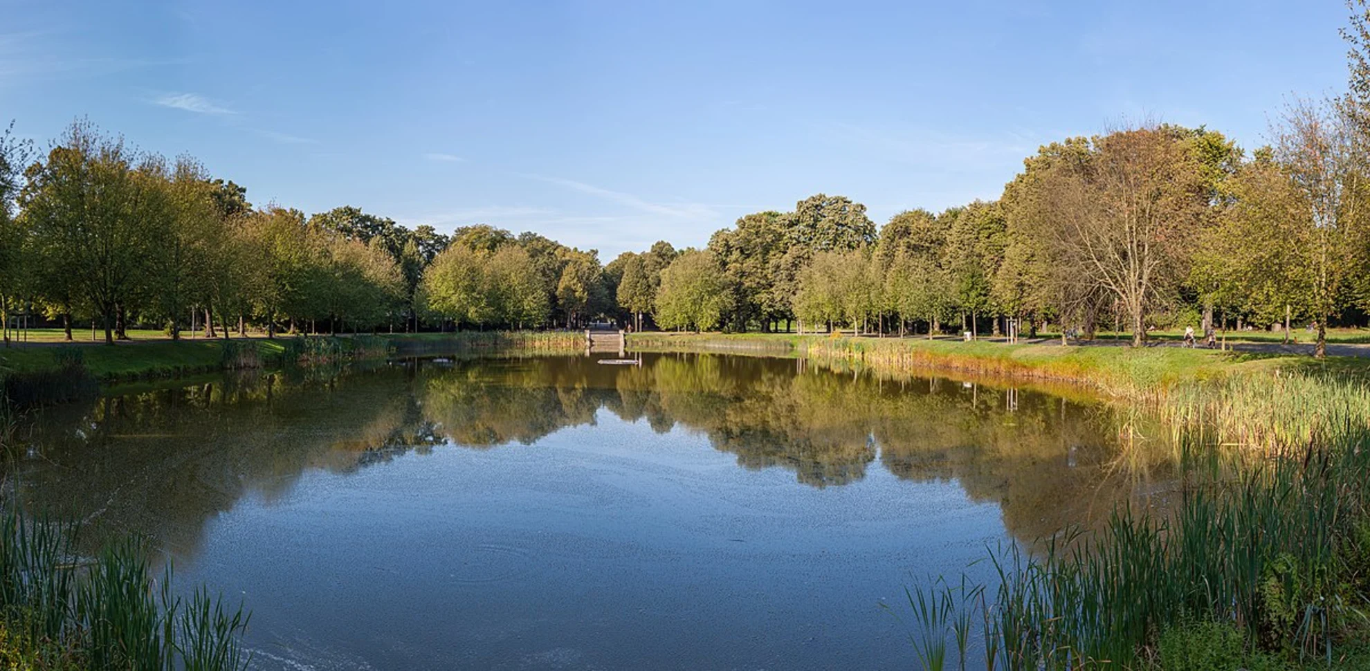 An image depicting the trail Die Nonne via Ehem Bahnstrecke Connewitz–Plagwitz and its surrounding area.