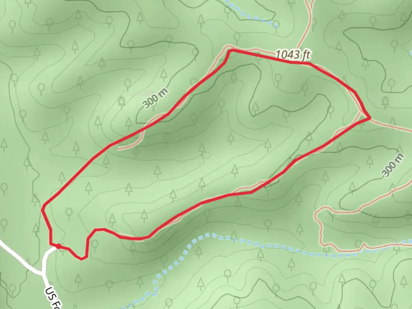 An image depicting the trail Deer Track Loop Trail and its surrounding area.