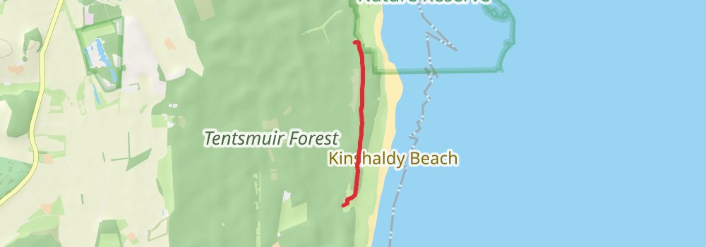 Fife Coastal Path 7-Day Gentle Tour (Hillwalk Tours) spur 1 Map