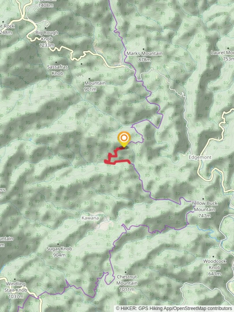 An image depicting the trail North Harper Shortcut and North Harper Creek Trail and its surrounding area.