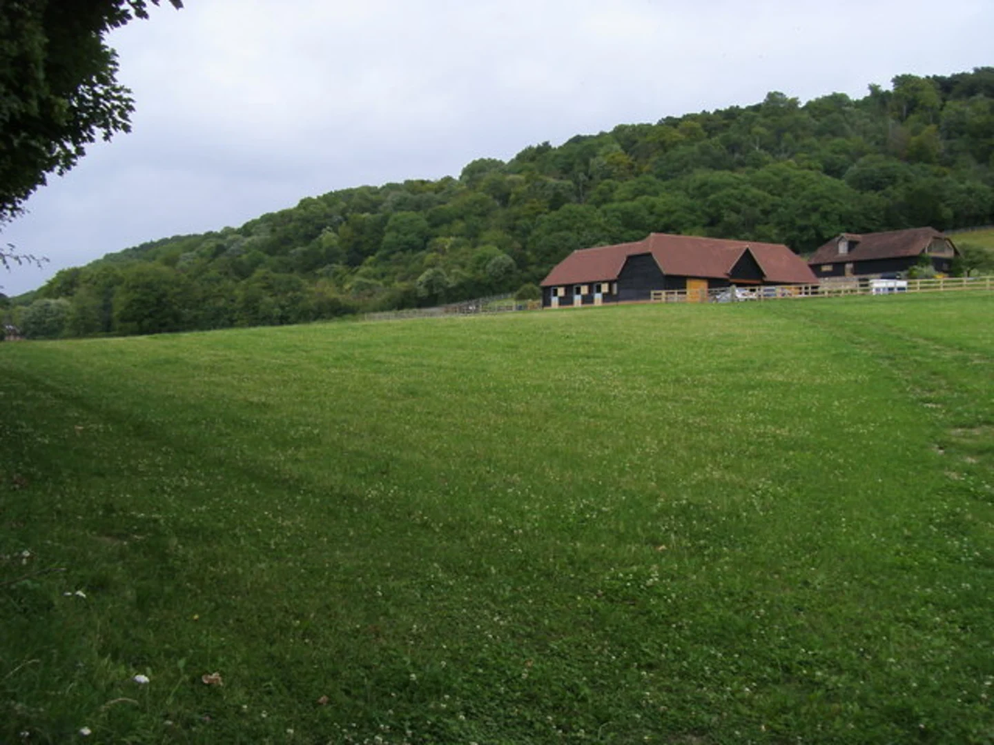 An image depicting the trail The Lyde Gardens Loop and its surrounding area.