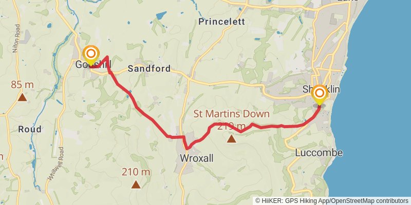Worsley Trail stage 2 Map