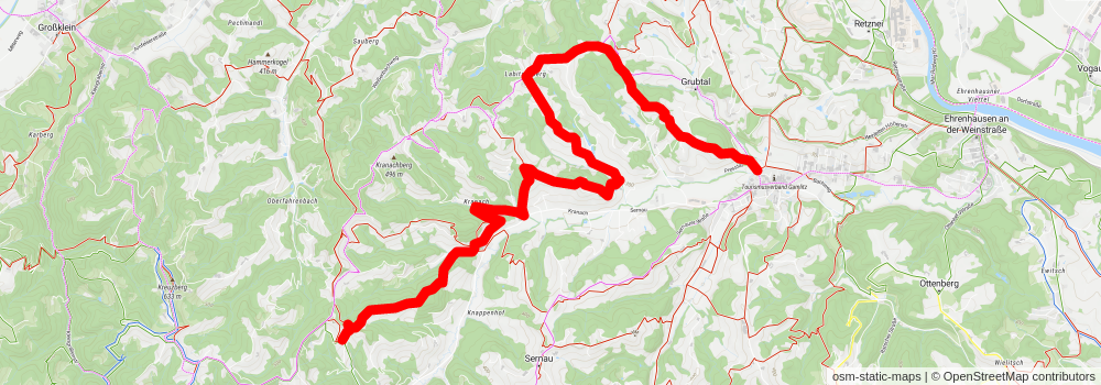 South Styria Nature Park Trail stage 2 Map