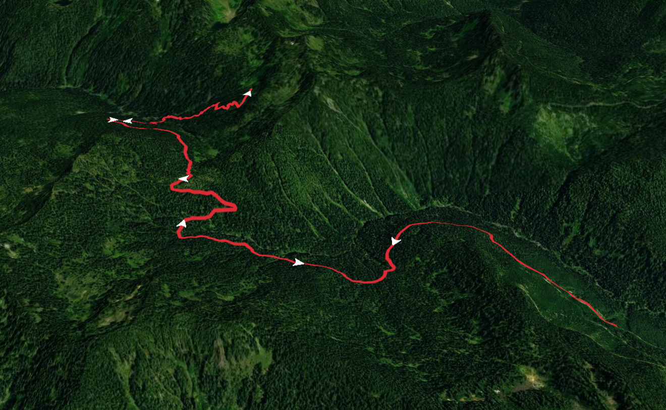 Wynoochee Pass and Sundown Lake Trail
