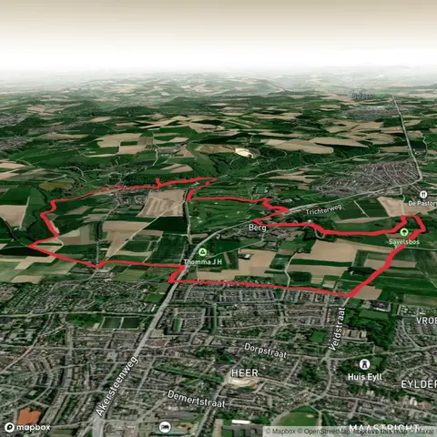 Veldstraat, Kolleberg, Heerdeberg and Bemelen Loop