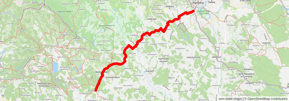 Heiligenbrunn - Lebing - Fieberbründl stage 2 Map